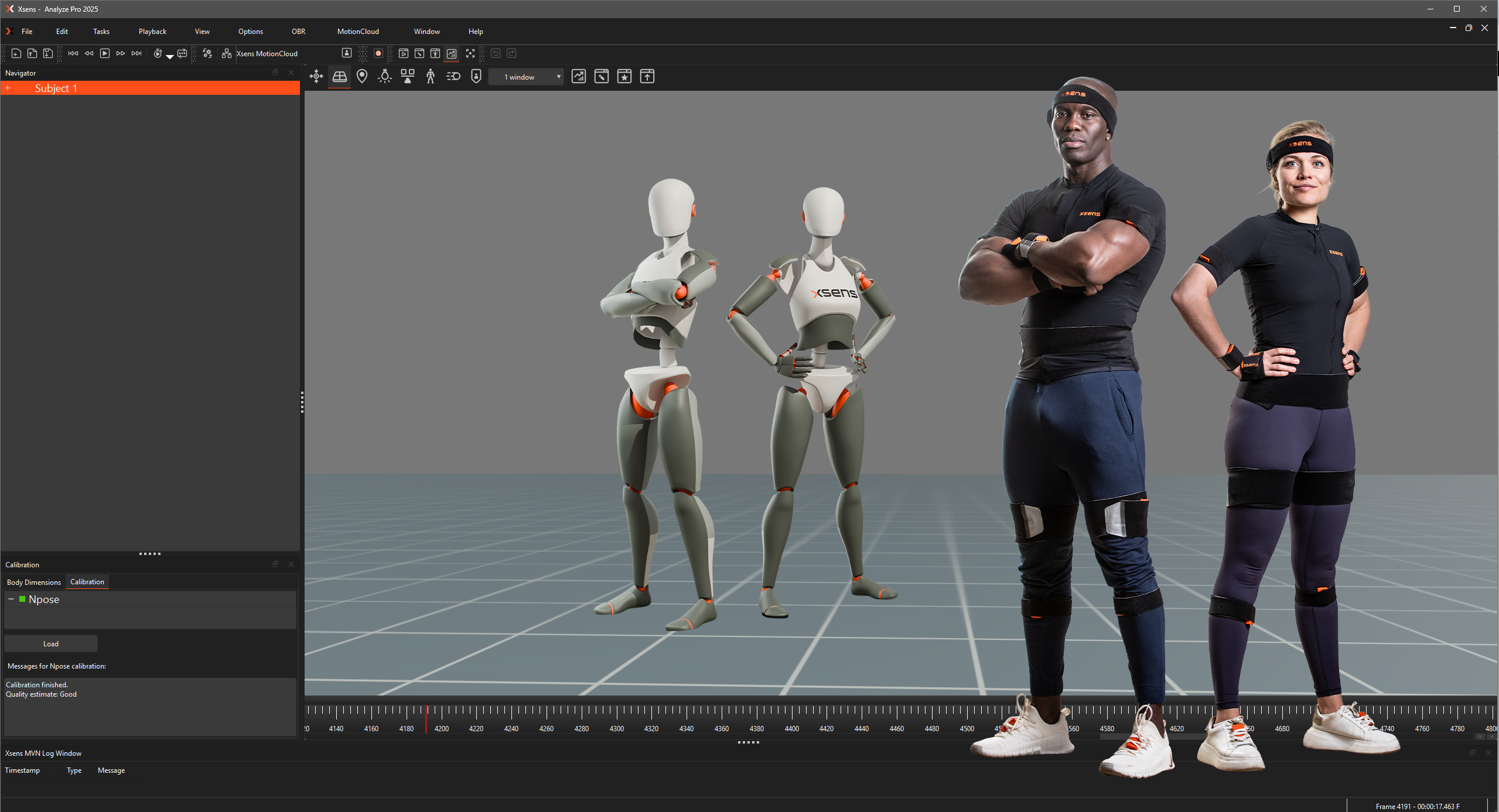 Xsens Analyze Pro